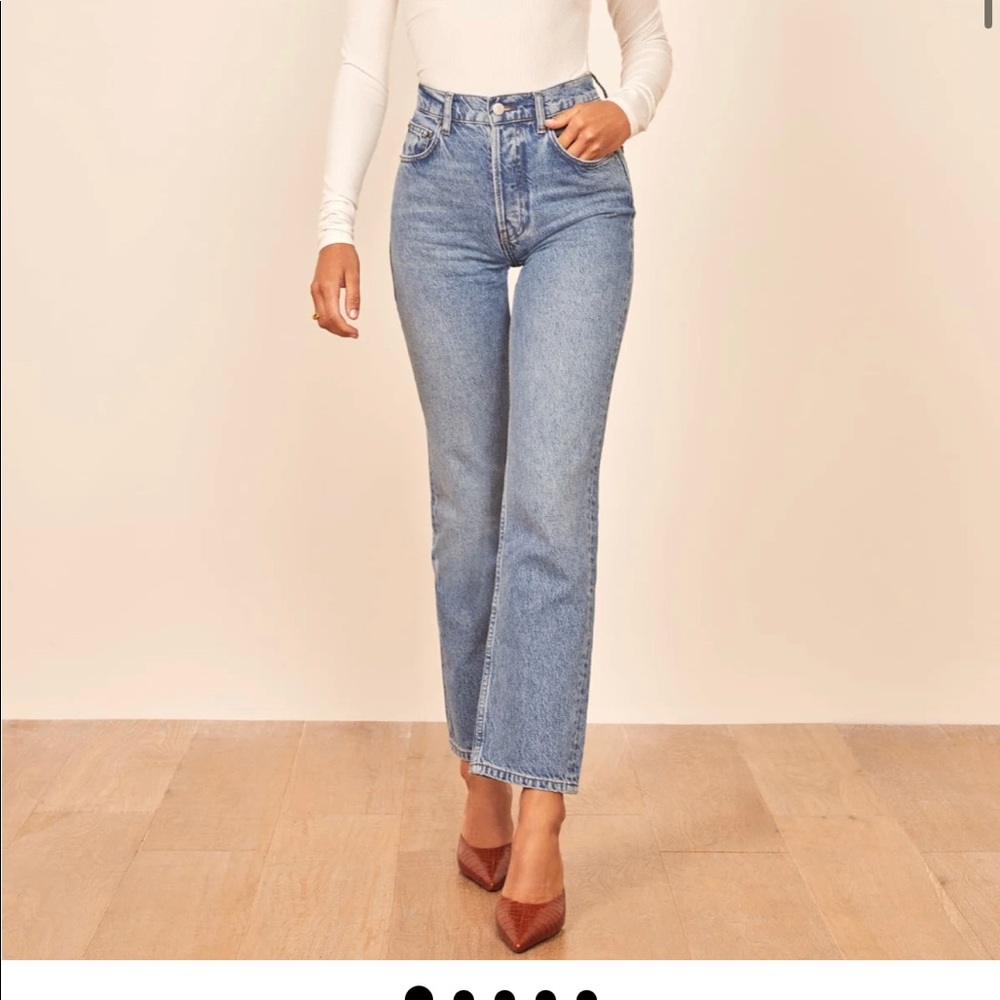 NWT Reformation Cynthia High Rise Jeans